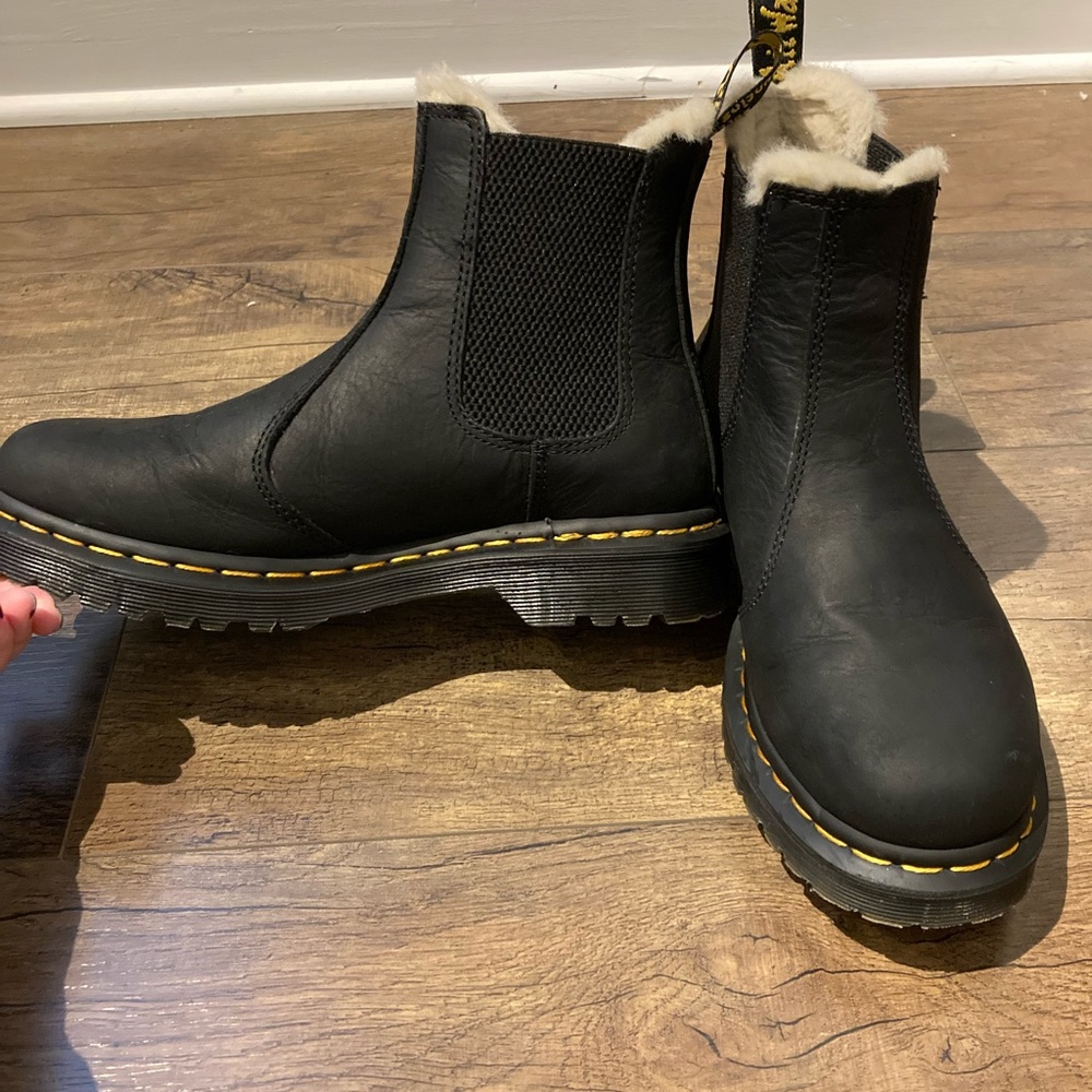 Dr. Martens Faux Fur Lined Boots